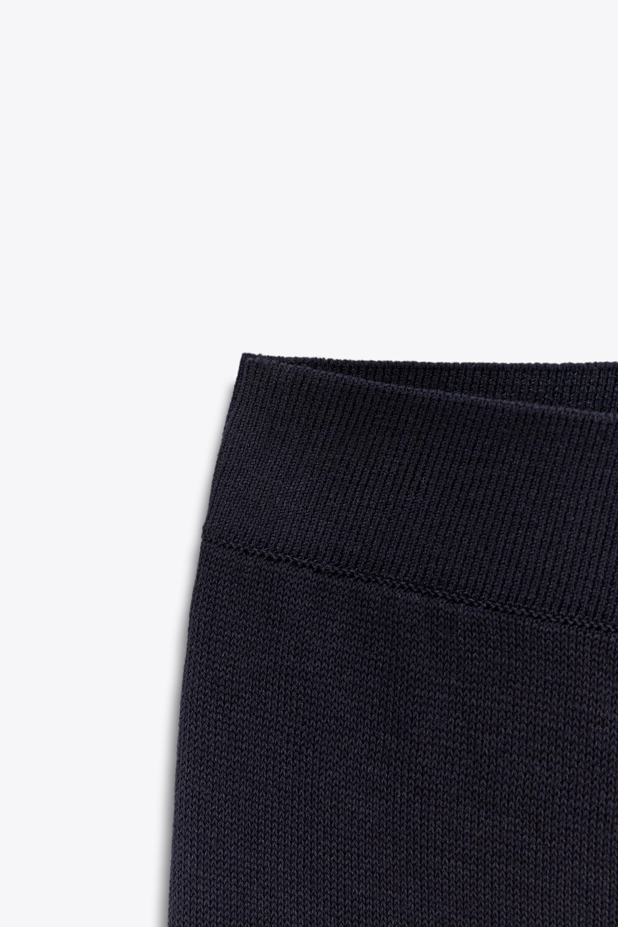 MIDI PLAIN KNIT SKIRT